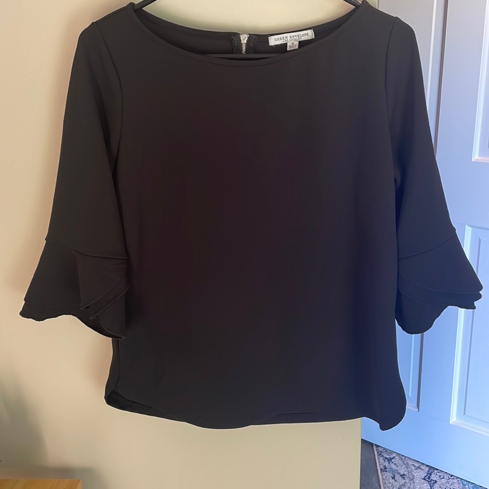 Green Envelope black top